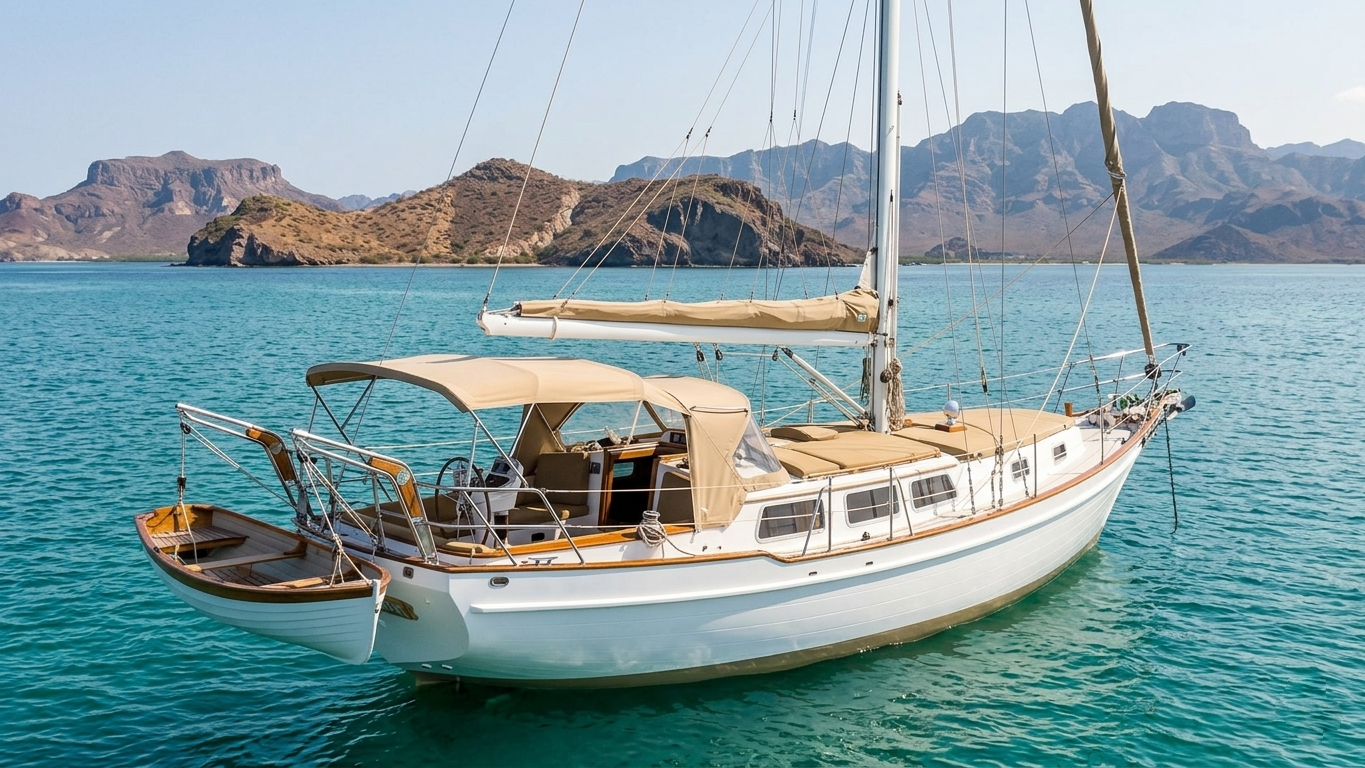 ALCABRI LORETO BCS, classic sailboat PRIVATE SAILING  EXPEDITIONS